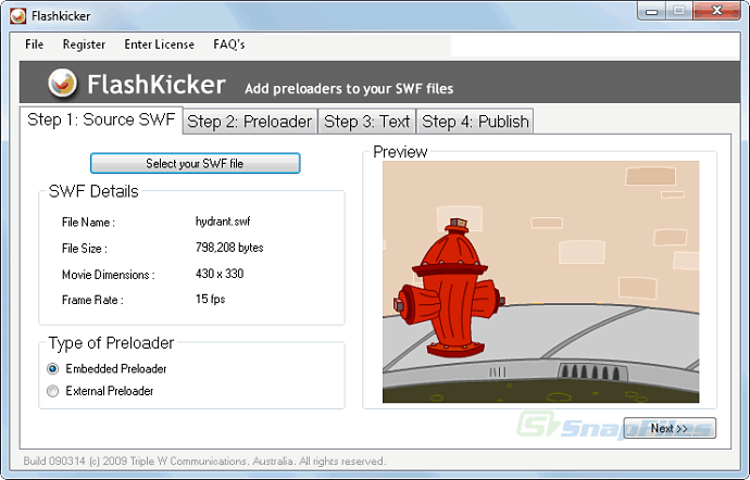 Flash Loading Animation Swf