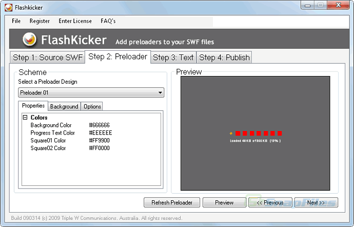 Flash Loading Animation Swf