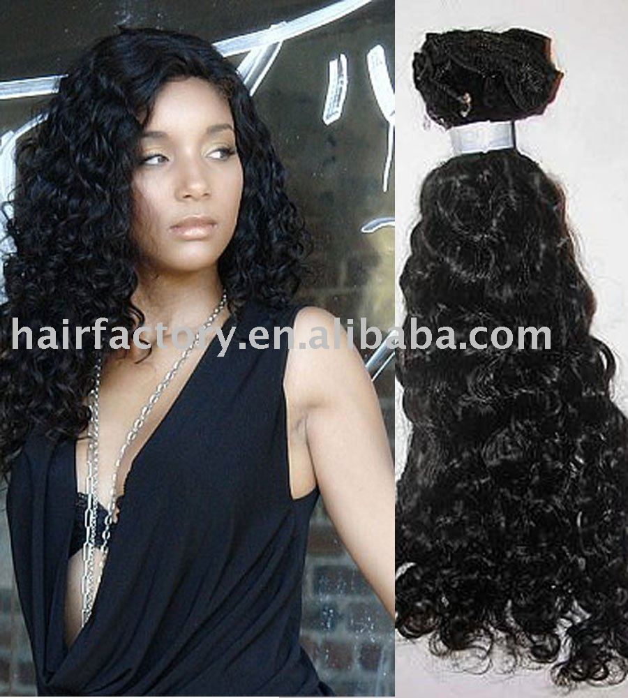 Indian Remy Curly Weave