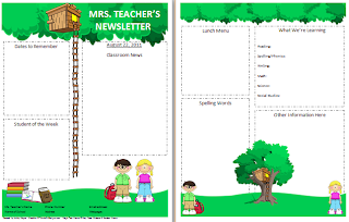 Newsletter Templates For Teachers Word