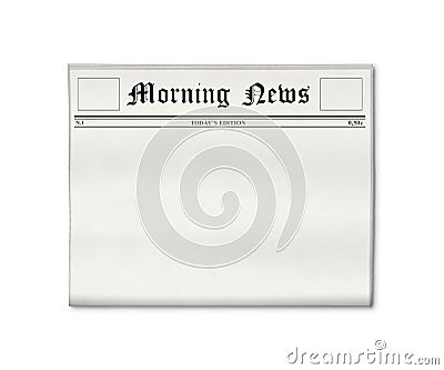 Newspaper Front Page Template