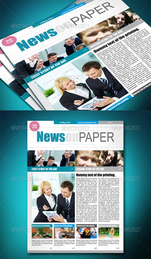 Newspaper Templates Free Download