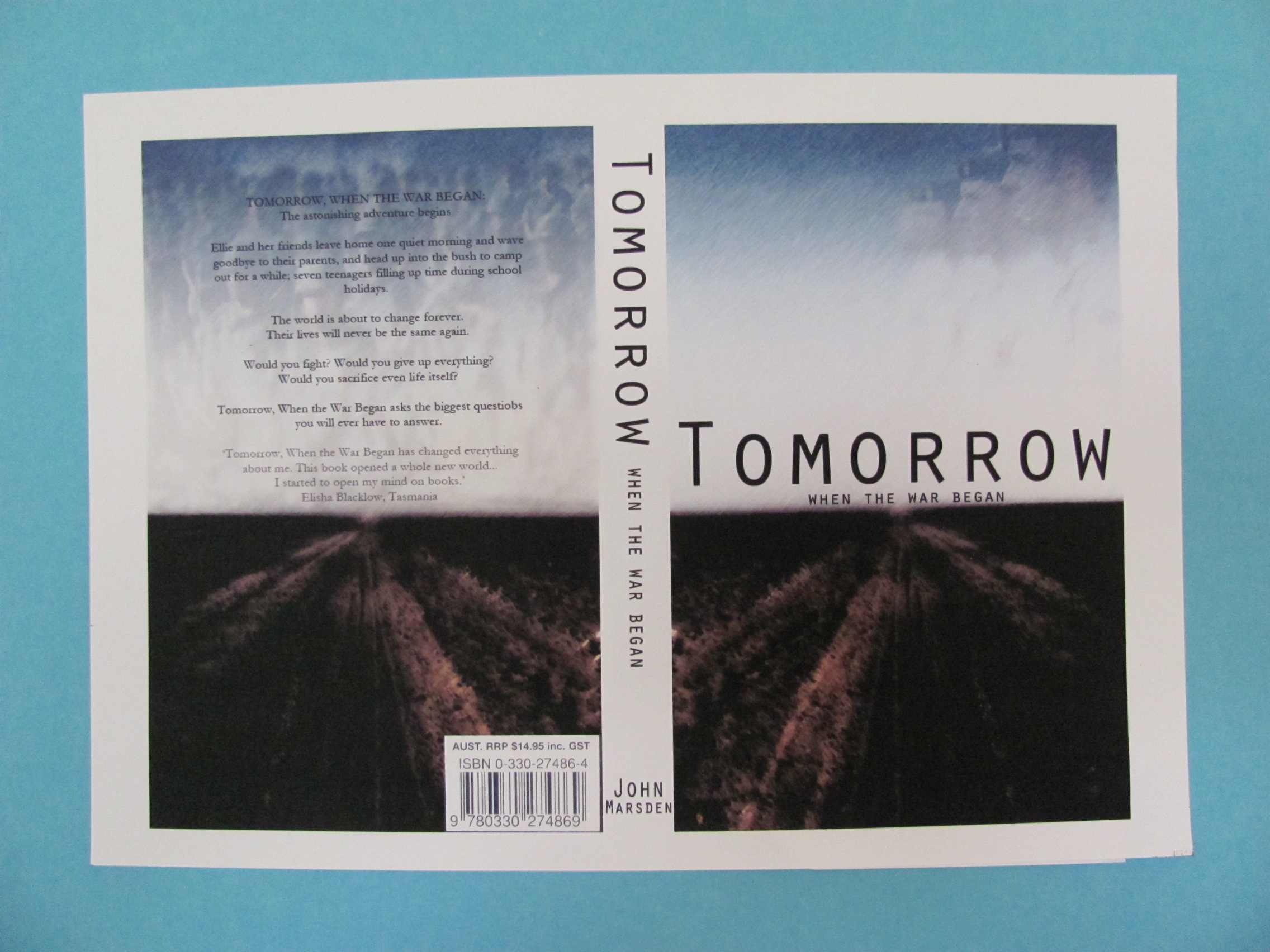 Tomorrow When The War Began Book Cover