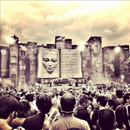 Tomorrowland 2012 Stage